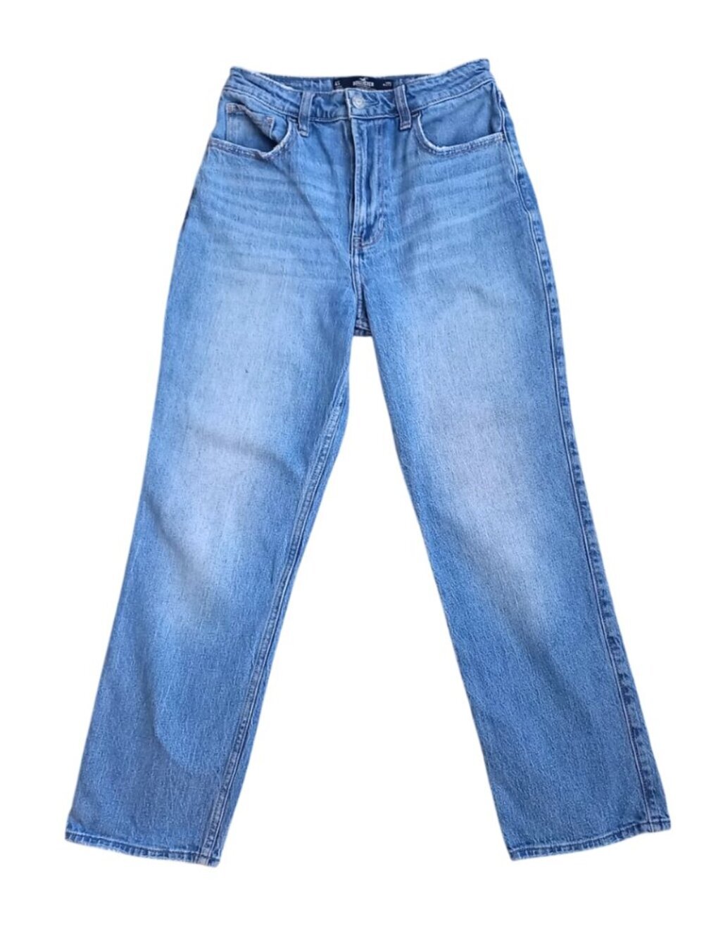 Hollister Ultra High-Rise 90s Straight Jeans - Vintage Stretch Denim Size S / 27